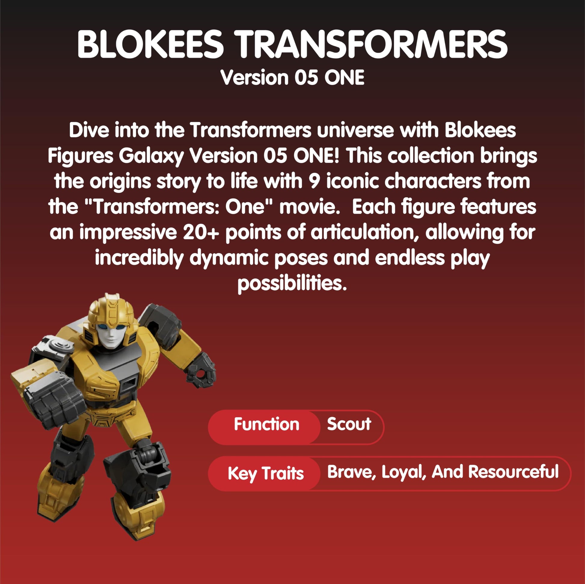 BLOKEES Transformers Galaxy Version 05 ONE