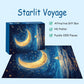 Ocean Puzzle 1000 Pieces-Starlit Voyage, Starry Night Puzzle 1000 Pieces, Moon Puzzles for Adults, Difficult Jigsaw Puzzle for Families, Finished Size
