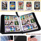 Baseball Card Binder 900 Pockets with 50 Protective Sleeves, Large Baseball Binder 9 Pocket, Premium Trading Cards Holder 3 Ring Zipper, Sport
