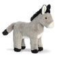 Aurora® Responsibly Made Eco Nation™ Donkey Stuffed Animal - Ideal for Playtime Adventures - Perfect for Birthdays or Just Because - Gray 8.5 Inches