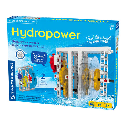 Thames & Kosmos Hydropower Science Kit | 12 Stem Experiments | Learn About Alternative & Renewable Energy, Environmental Science | Parents' Choice