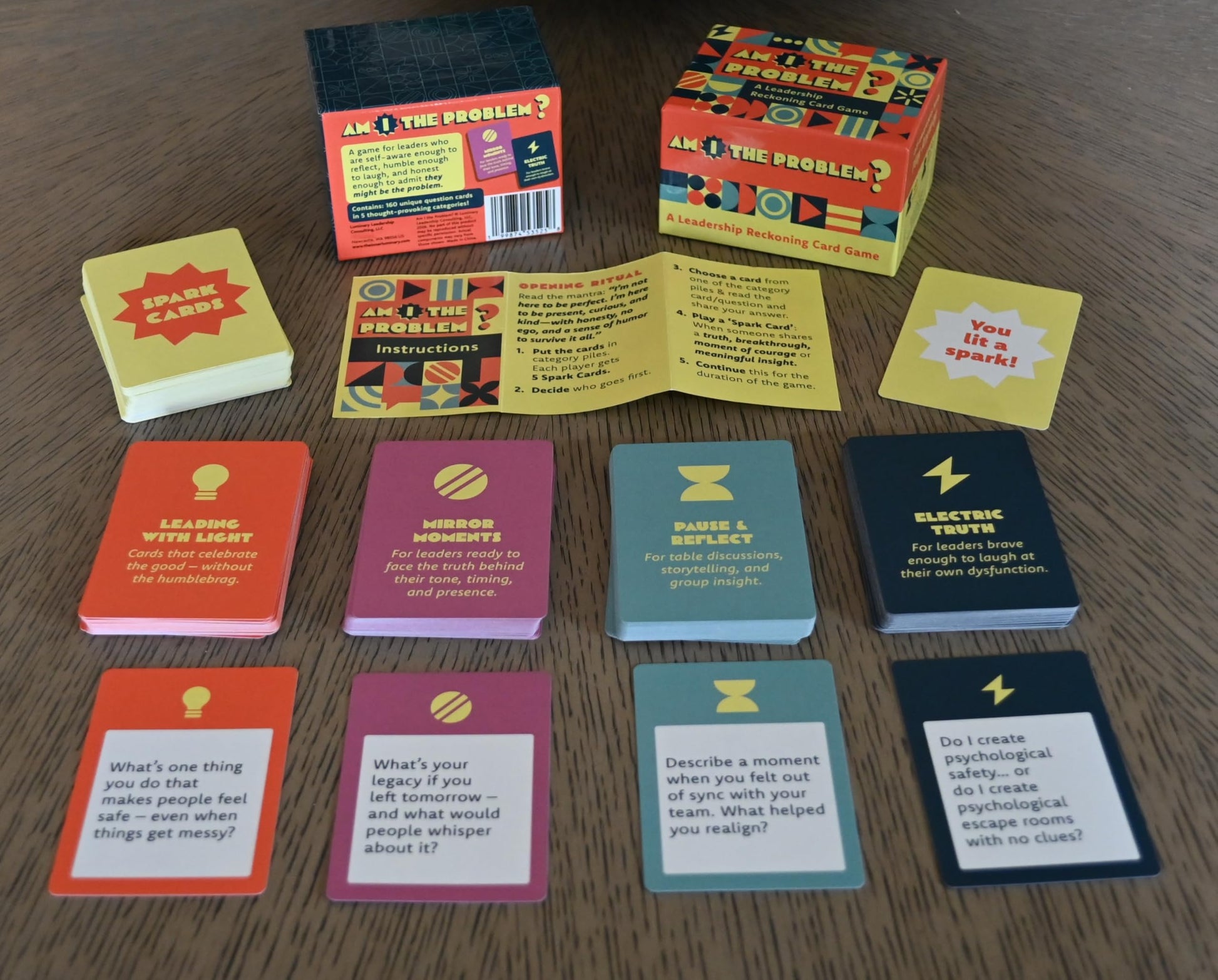 Am I the Problem? A Leadership Reckoning Card Game
