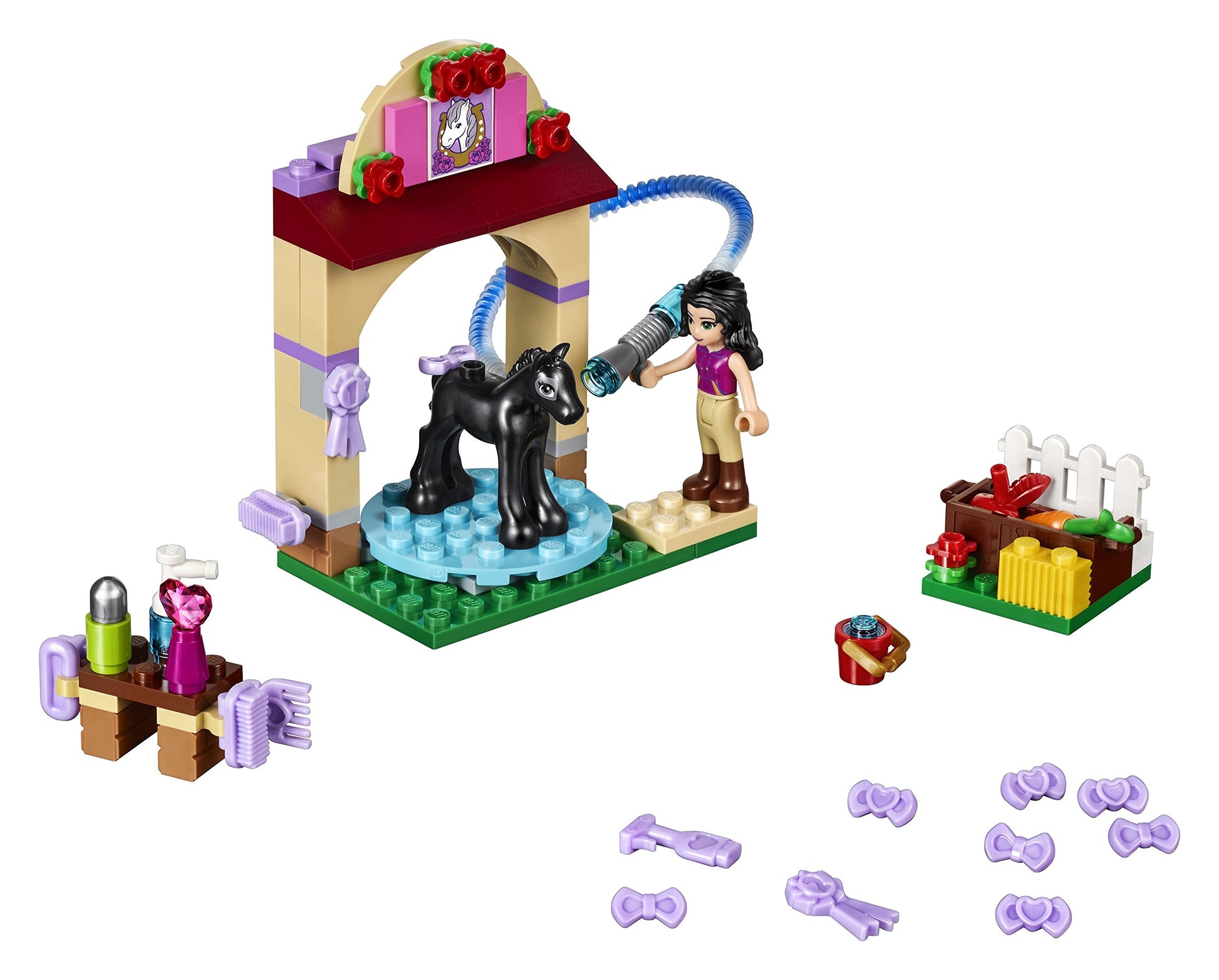 LEGO Friends 41123 Foal's Washing Station Building Kit (77 Piece)