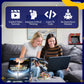 LINGO Countdown to Launch STEM Coding Kit - Build, Code & Explore Rocket Launch Concepts - Science Kits for Ages 13+ Years for Birthdays & Holidays