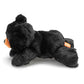 Wild Republic Black Bear Plush, Stuffed Animal, Plush Toy, Gifts for Kids, Hug’Ems 7" , Bear Black