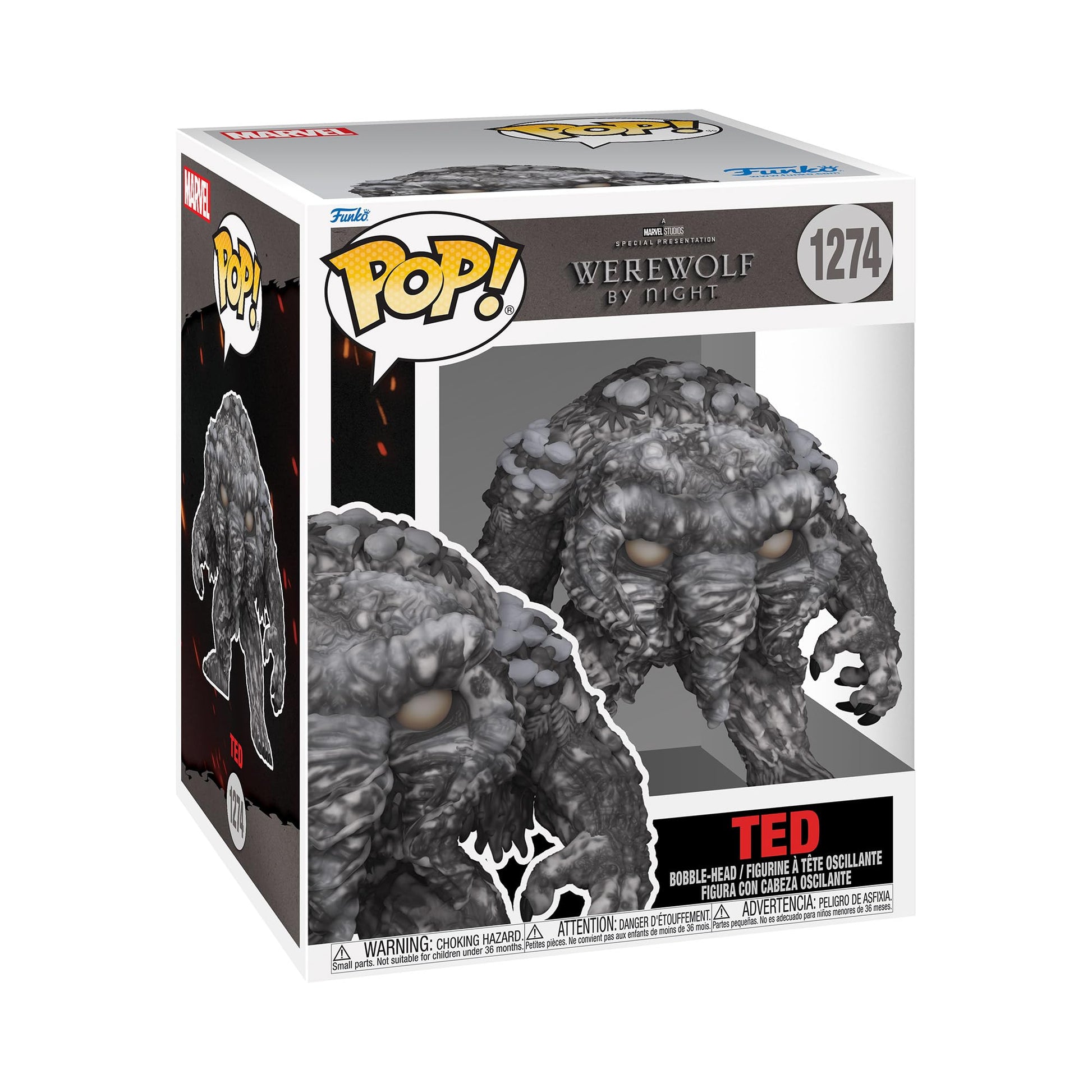 Funko POP! Super: Werewolf by Night - Ted (Man-Thing) - Collectable Vinyl Figure - Gift Idea - Official Merchandise - for Kids & Adults - Horror Fans