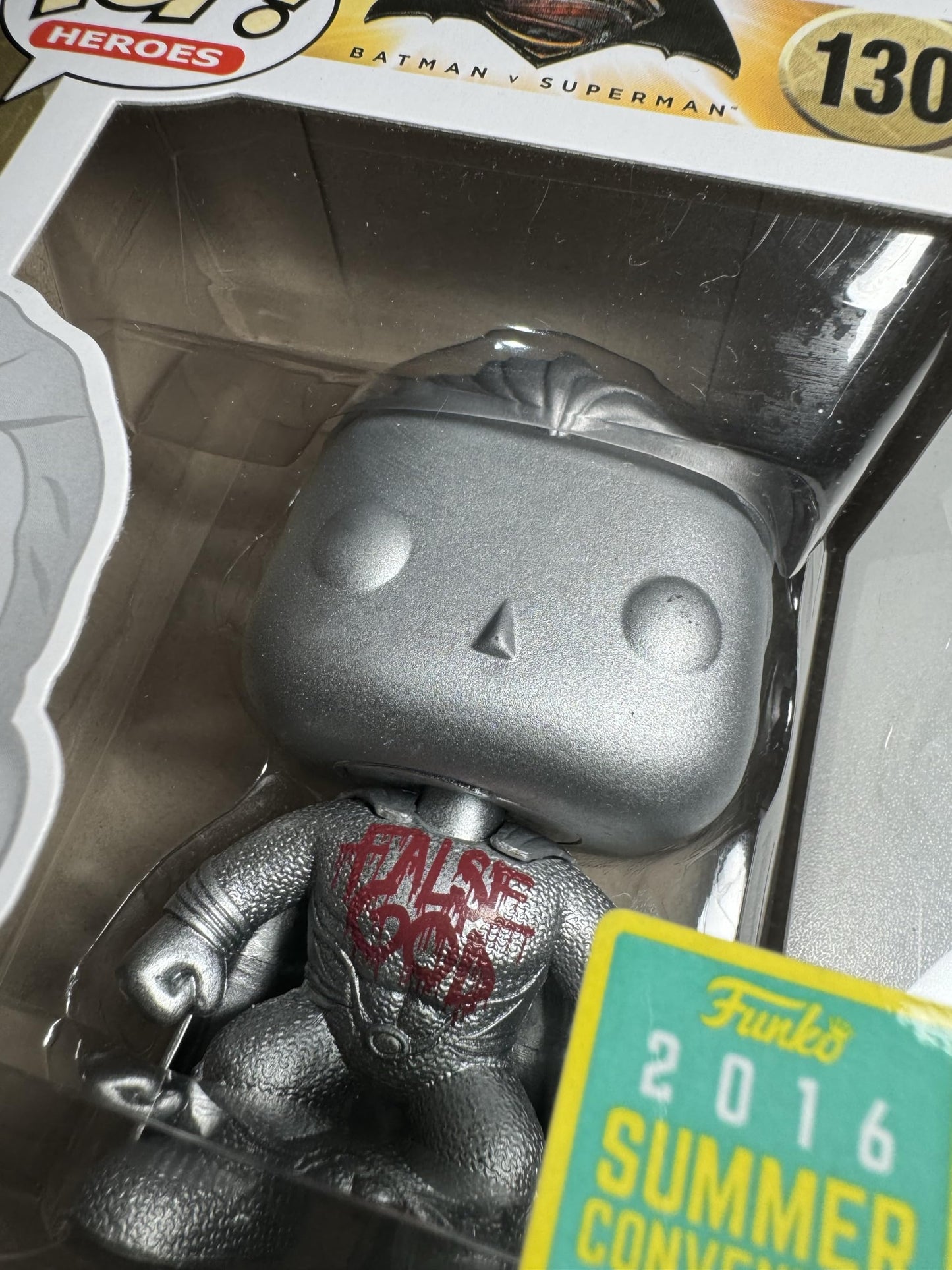 Funko Pop Heroes: Superman False God 2016 SDCC Exclusive Vinyl Figure