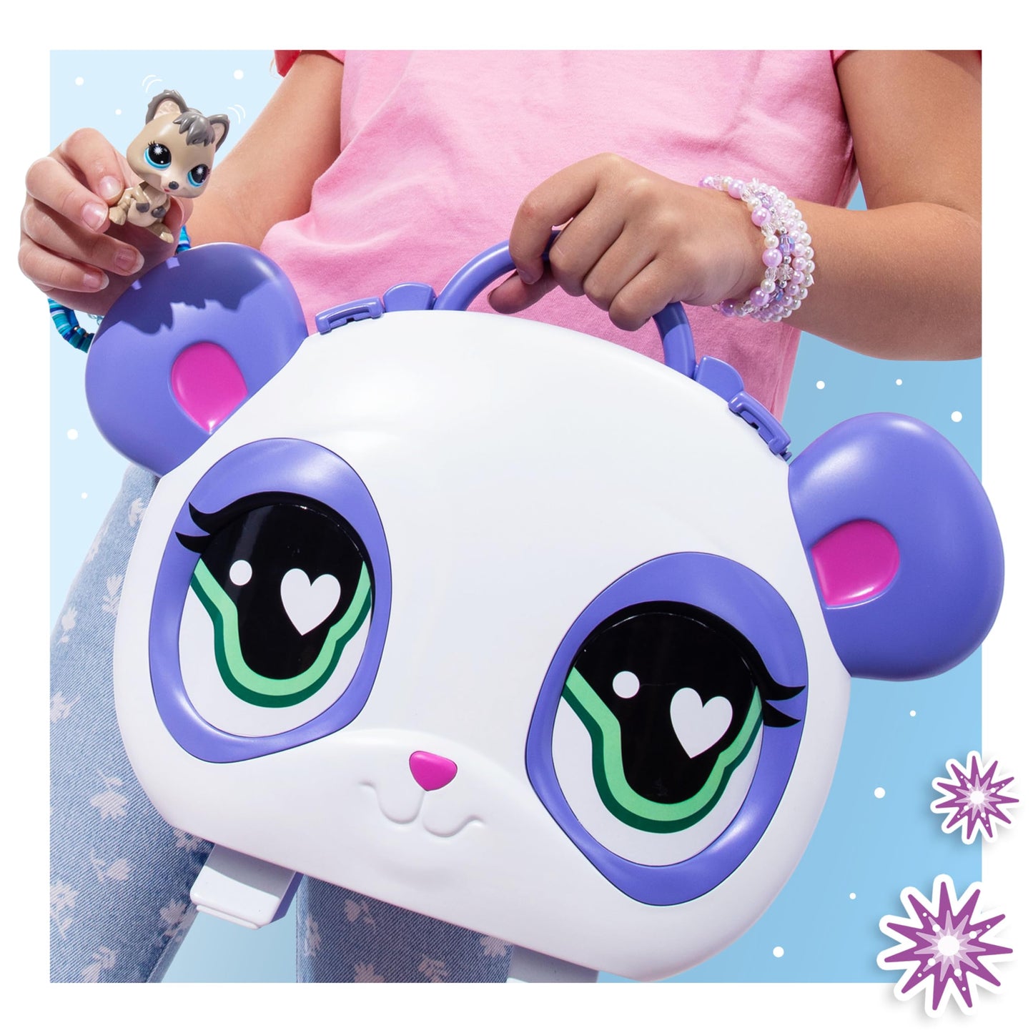 Littlest Pet Shop Carry Case + Quokka - LPS Gen 7, Authentic Mystery Figures, Surprise Collectible Kidult Toy, Girls, Boys, Kids, Tweens Ages 4+