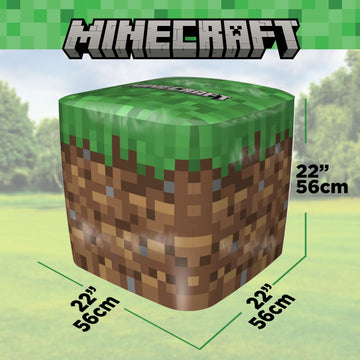 Six Officially Licensed Minecraft Giant Inflatable Building Blocks, Bunkrs 22"x22"x22"
