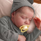 JIZHI Reborn Baby Dolls Boy - 20 Inch Cute Soft Realistic Newborn Baby Doll with Poseable Body, Real Life Baby Dolls with Accessories for 3+ Year Old
