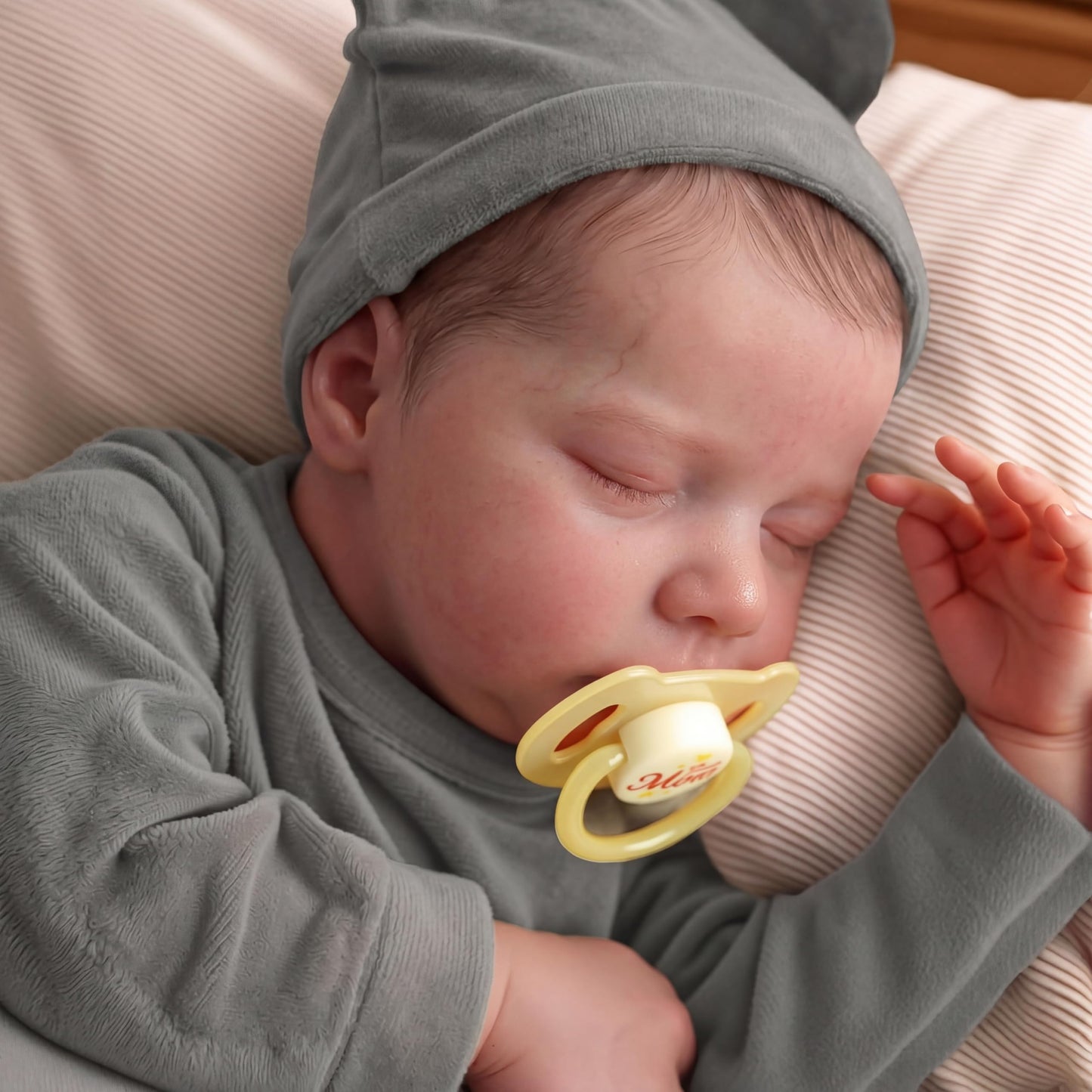 JIZHI Reborn Baby Dolls Boy - 20 Inch Cute Soft Realistic Newborn Baby Doll with Poseable Body, Real Life Baby Dolls with Accessories for 3+ Year Old