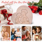 YOOURNEONS Custom Puzzle Personalized Wooden Puzzle with Family Name Personalized Wooden Home Decor Puzzles Gifts for Mom, Dad,Grandparents, Birthday