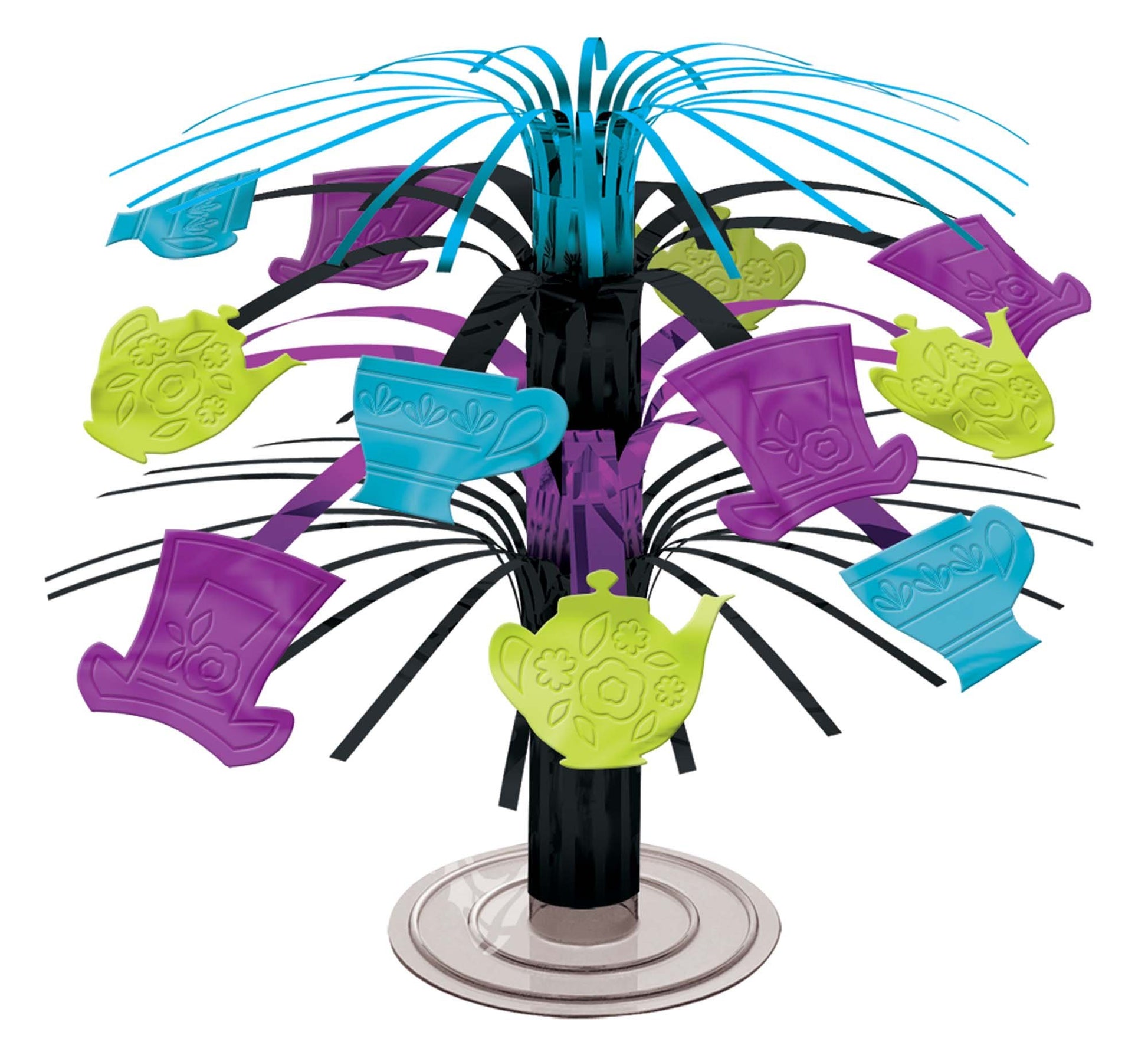 Mad Tea Party Mini Cascade Centerpiece, 7.5"