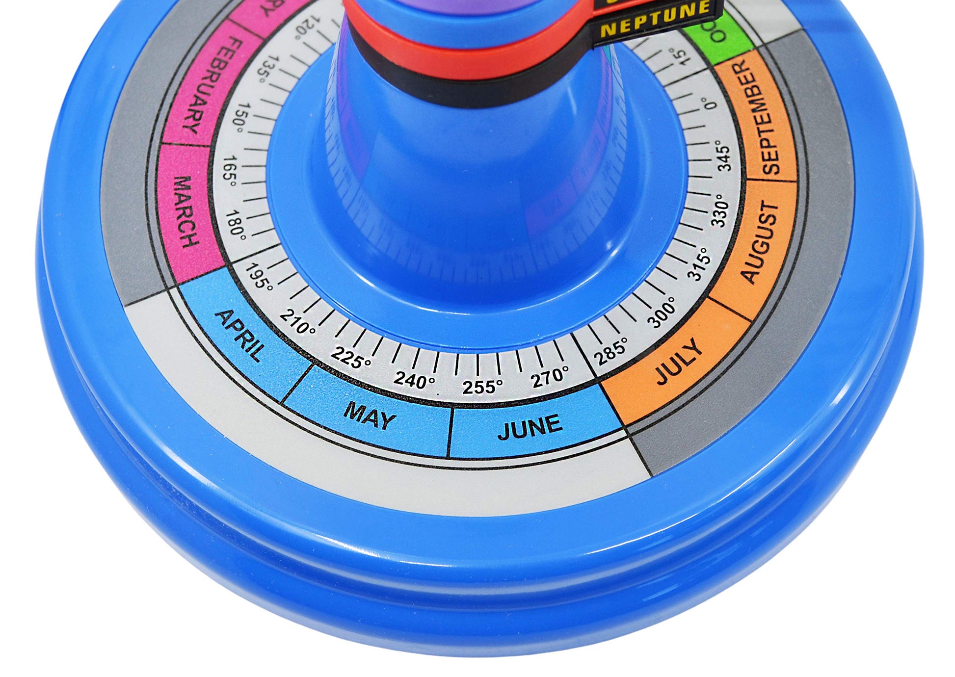 EISCO Solar System Model, 13" - Three Dimensional - Shows Relative Position and Motion of Planets Around The Sun - Includes Experiment Guide
