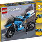LEGO Creator 3in1 Superbike 31114 Toy Motorcycle Building Kit; Makes a Great Gift for Kids Who Love Motorbikes and Creative Building, New 2021 (236