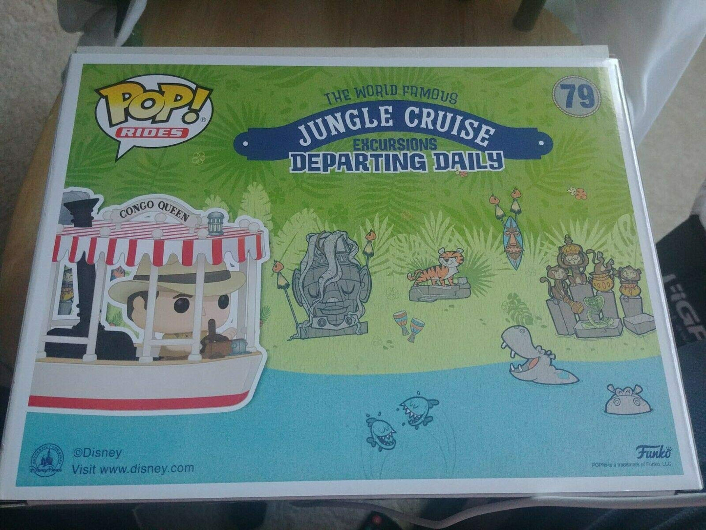 Funko Pop Disney Store Exclusive Jungle Cruise Pop Ride I