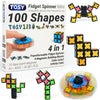 TOSY Magnet Fidget Spinner Mini - 8 Blocks, 3 in 1 Toy: Transformable Fidget Spinner, Infinity Cube, 2x2 Puzzle Cube, Easter Basket Stuffers