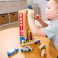 Melissa & Doug Stack & Count Wooden Parking Garage with 10 Cars