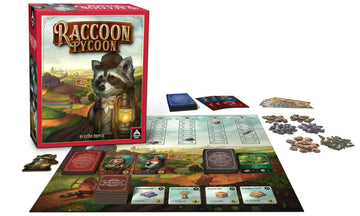 Raccoon Tycoon - Gateway Strategy Board Game for Adults and Family | Fast, Fun, Economic and Set-Collecting Competitive Game | 2-5 Players | Ages 8