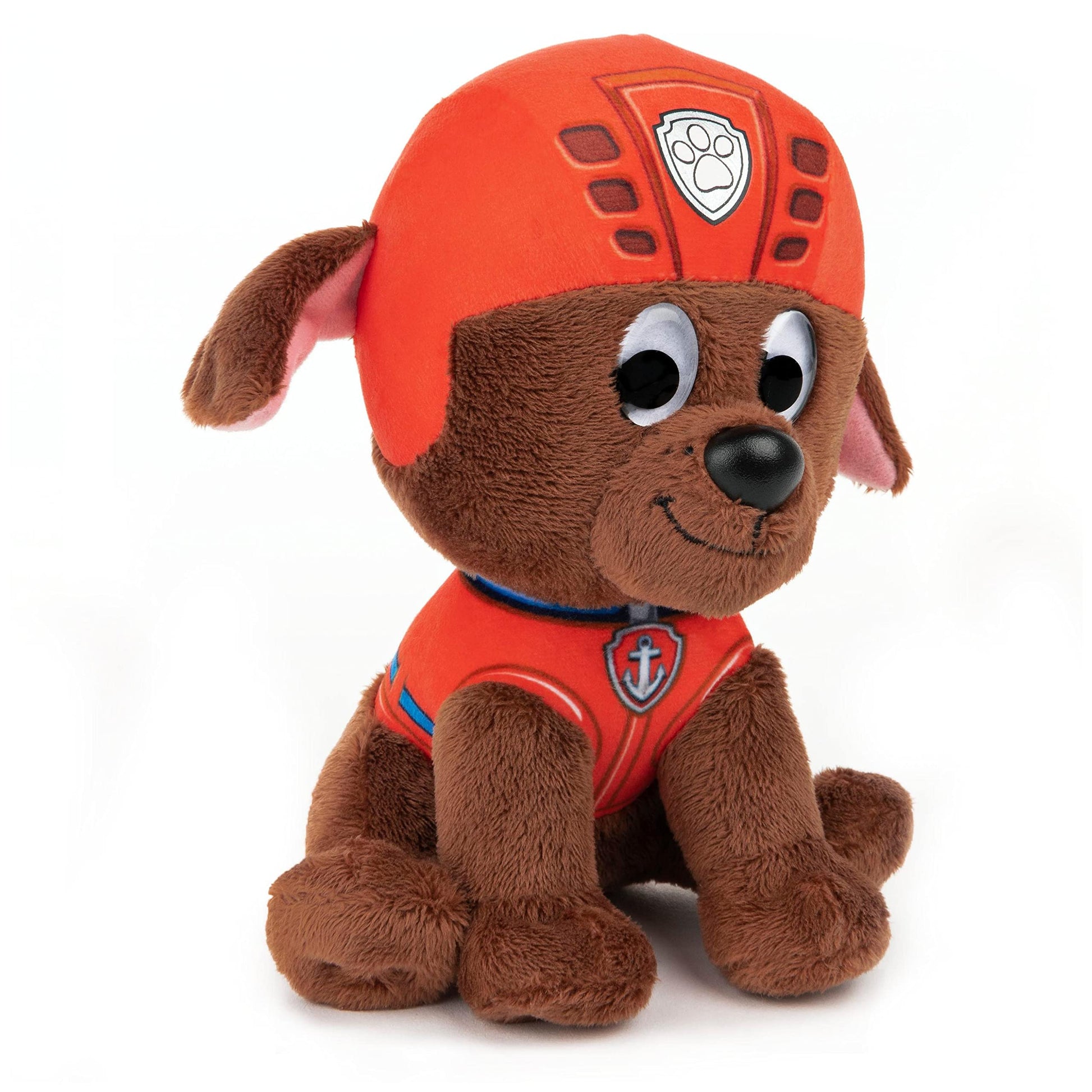 GUND Official PAW Patrol Soft Dog Themed Cuddly Plush Toy Zuma 6-Inch Soft Play Toy for Boys and Girls Aged 12 Months and Above
