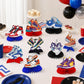 9Pcs Sneaker Honeycomb Centerpieces for Table, Sneaker Party Decorations, Sport Shoes Themed Party Favors for Baby Shower Supplies and Birthday