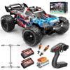 RC Cars 1:18 All-Terrain Off-Road RC Truck for Adults, 4WD 4×4 Fast Remote Control Car, High Speed 36 KM/H Monster Truck, Dual 7.4V 1300mAh Batteries