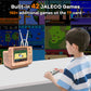 Mini TV Retro Handheld Game Console -JALECO Licensed Classic Games, Portable Gaming Toy with TF Card to Expand 80s 90s Games, Support Two Players &