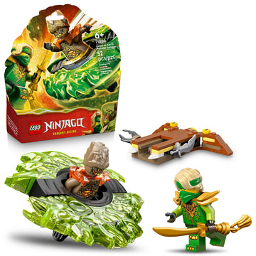 LEGO NINJAGO Loyd vs. Earth Monster Spinner Building Toy for Boys & Girls - Ninja Toy Figures & Playset for Kids, Ages 6+ - Includes 2 Minifigures