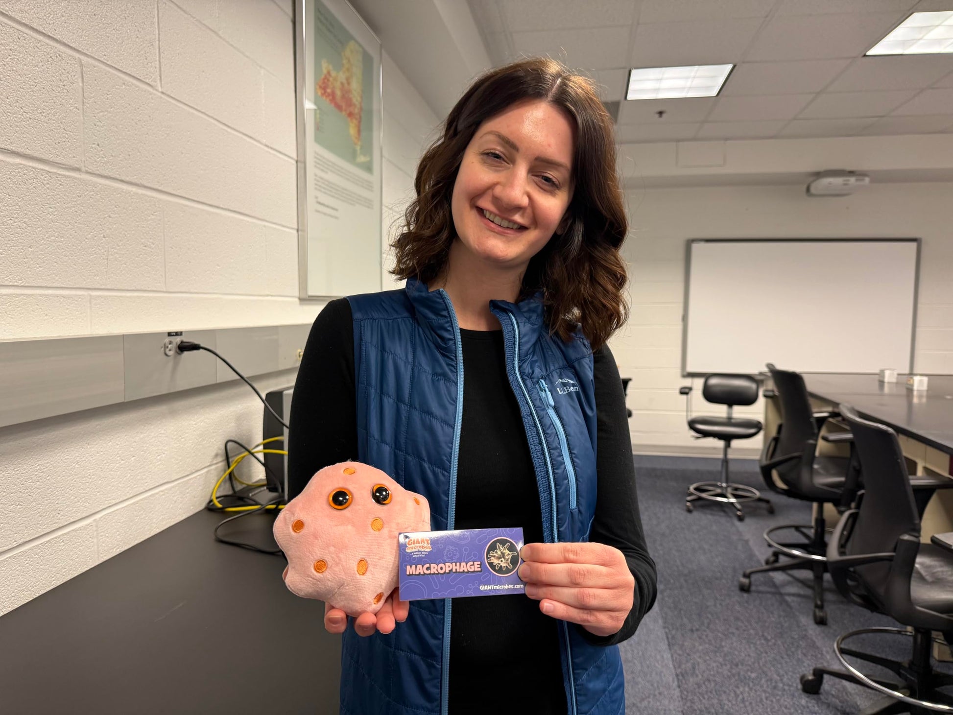 GIANT MICROBES Macrophage Plush - Learn About Blood, Health and the Immune System, Memorable Gift for Friends, Family, Students, Doctors, Teachers