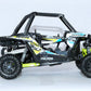57593D New-Ray Replica 1:18 UTV Polaris RZR 1000Xp Titanium