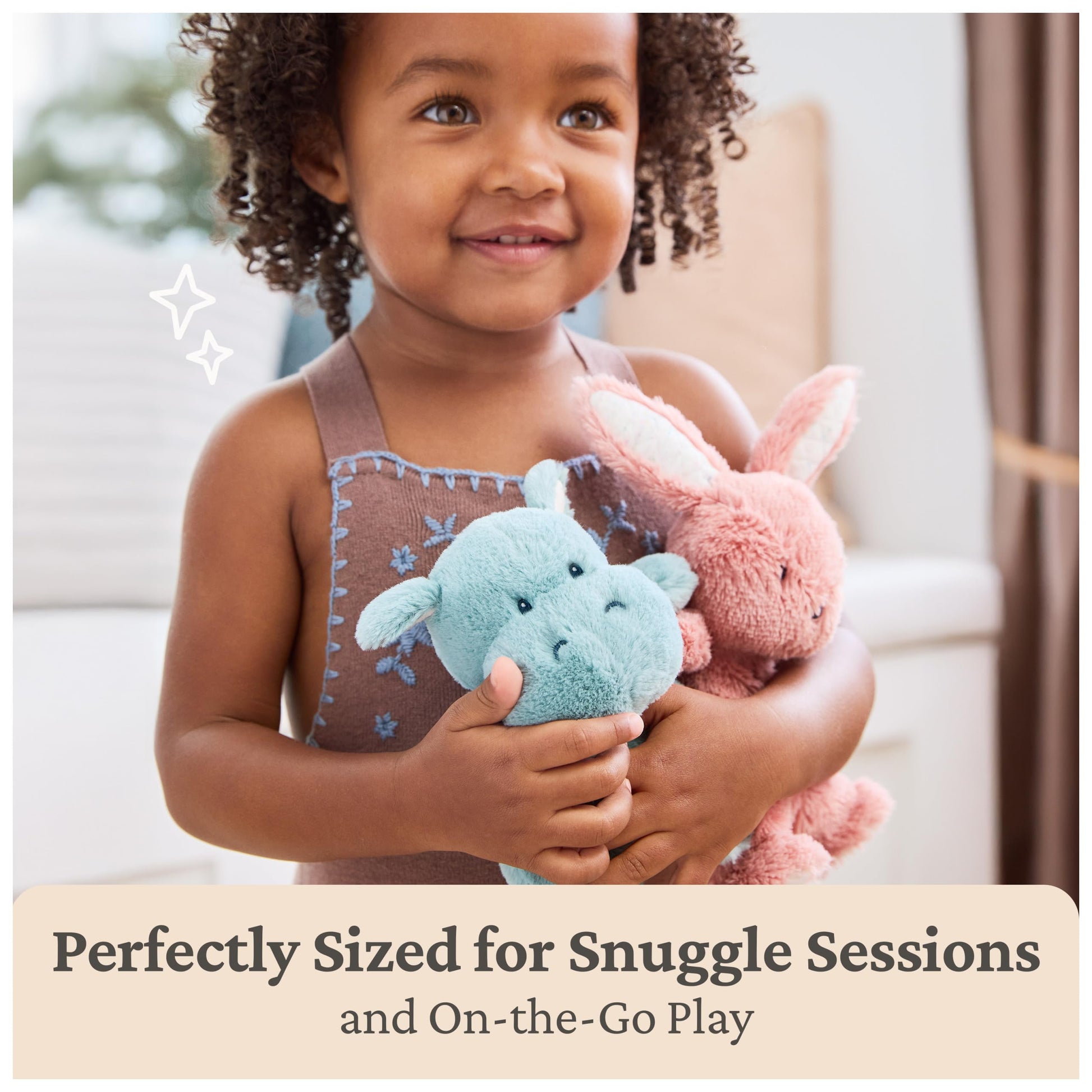 GUND Baby Oh So Snuggly Little Hippo 7-Inch Plush Toy, Ages 0+