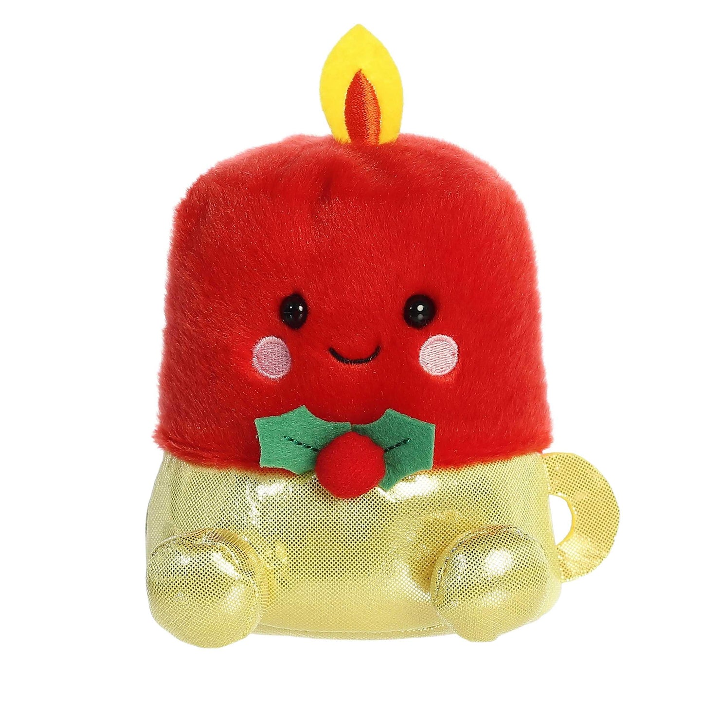 Aurora® Festive Palm Pals™ Luz Candle™ Stuffed Animal - Pocket-Sized Play - Collectable Fun - Red 5 Inches