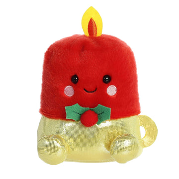 Aurora® Festive Palm Pals™ Luz Candle™ Stuffed Animal - Pocket-Sized Play - Collectable Fun - Red 5 Inches