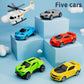 LOVE LIFE Airplane Toy Set Transport Cargo Plane Play Toy Gift for 3 4 5 6 Years Old Boys Girls Kids,Aircraft Vehicle Toys with 5 Mini Cars,Helicopter