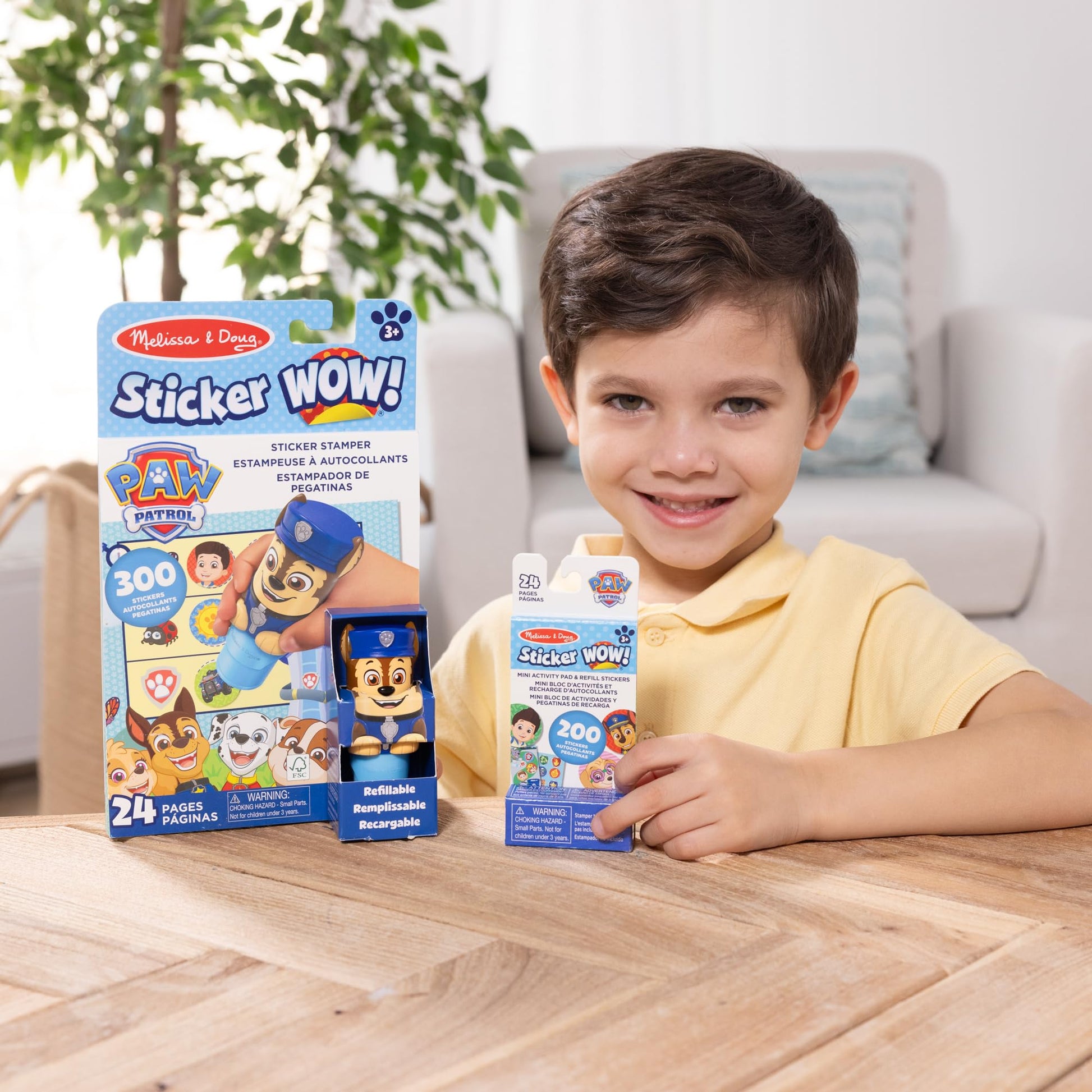 Melissa & Doug Sticker Wow! PAW Patrol Chase, Stamper Activity Book Toy