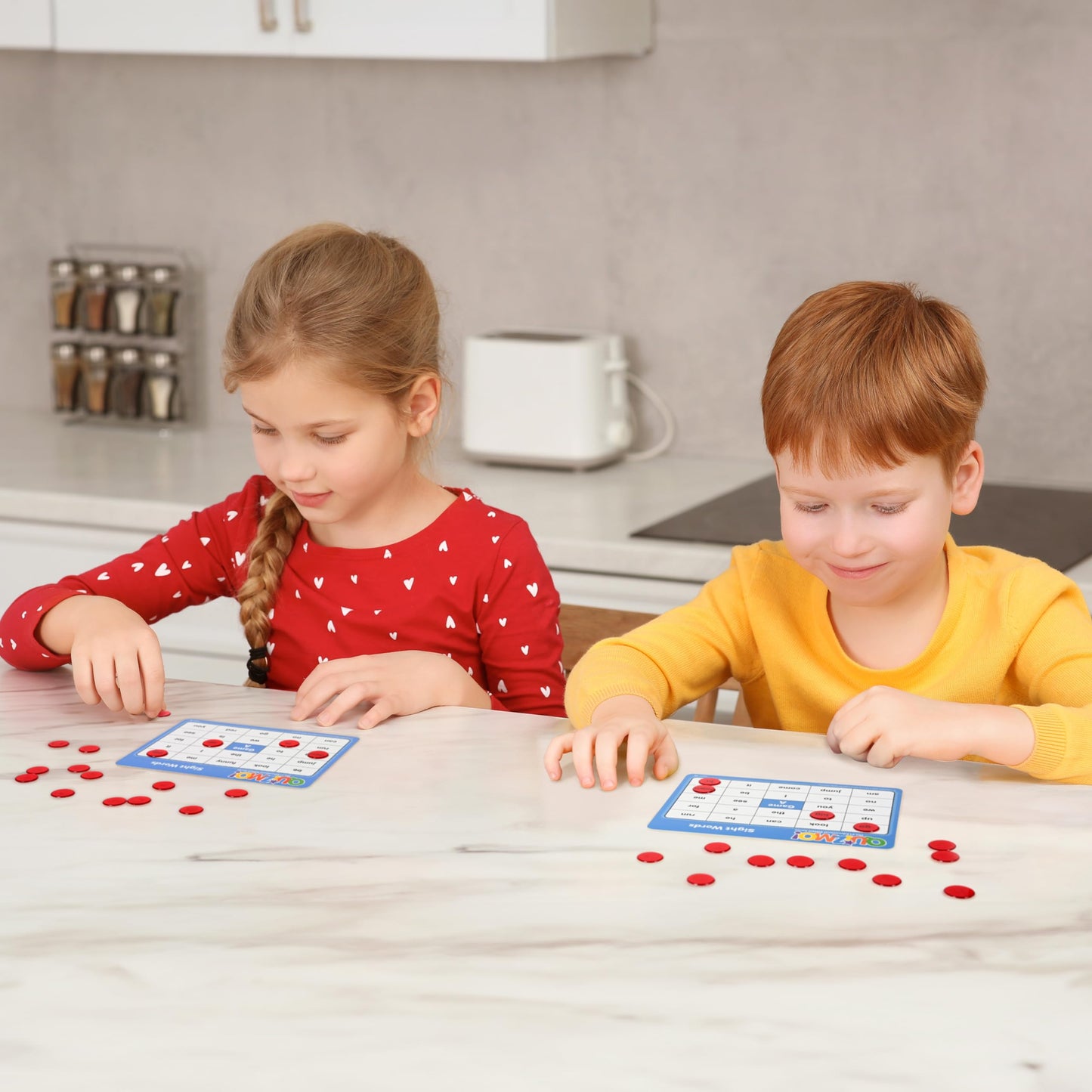 LEARNING ADVANTAGE QUIZMO Sight Words, Bingo-Style Vocabulary Game