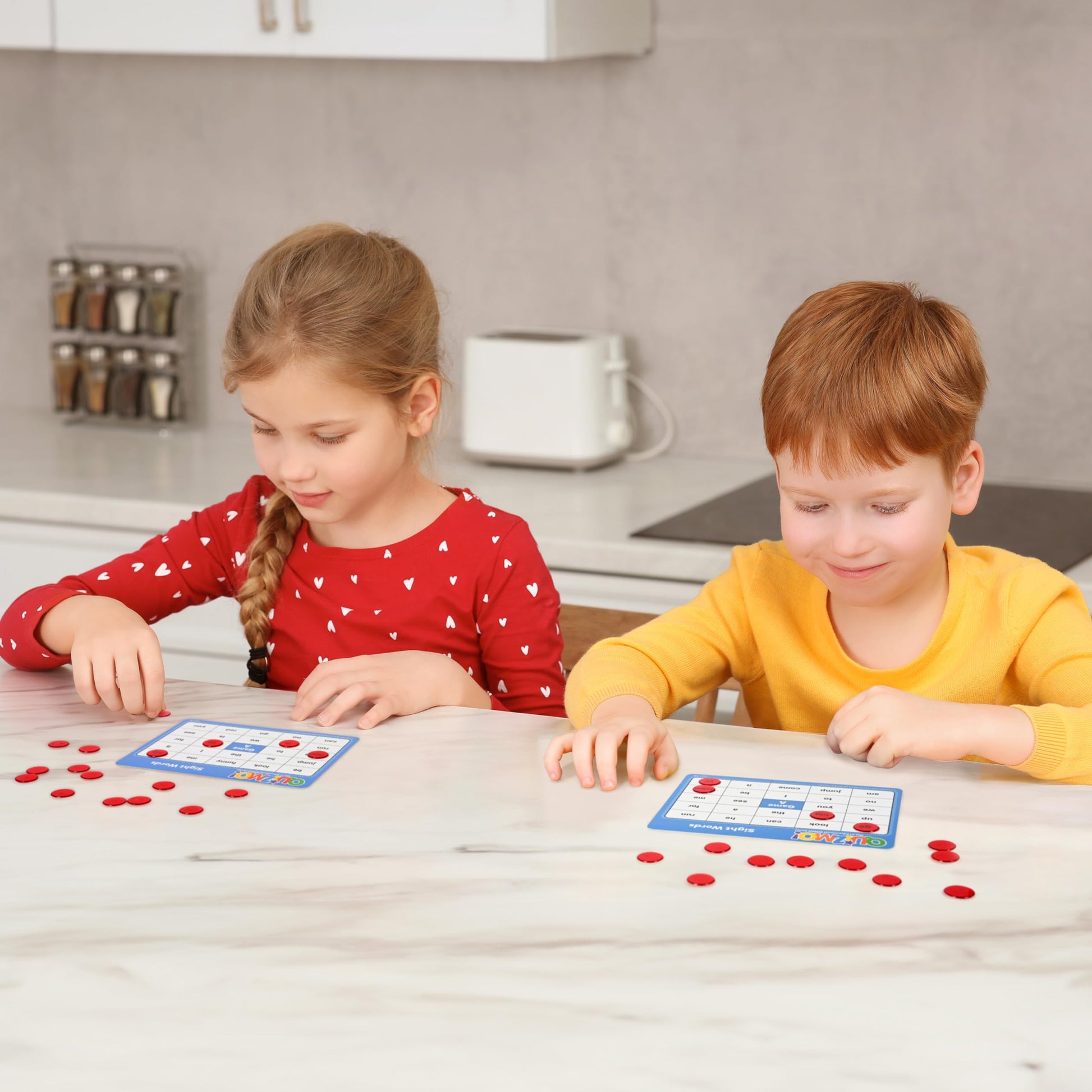 LEARNING ADVANTAGE QUIZMO Sight Words, Bingo-Style Vocabulary Game