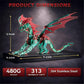 LONGPIN 3D Metal Puzzles for Adults, Mechanical Dragon Model Kit