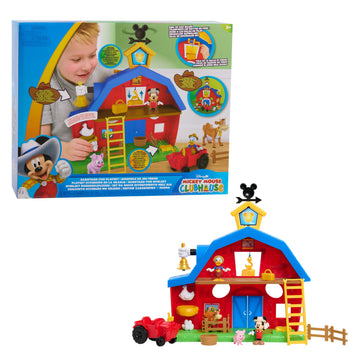 Disney Jr. Mickey Mouse Clubhouse Barnyard Fun Playset with Sounds