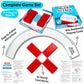 Point Games Rack Attack Strategy Board Game - Classic Sequencing & Number Card Game for Family Game Night - Ages 8+, 2-4 Players - Includes 4 Racks