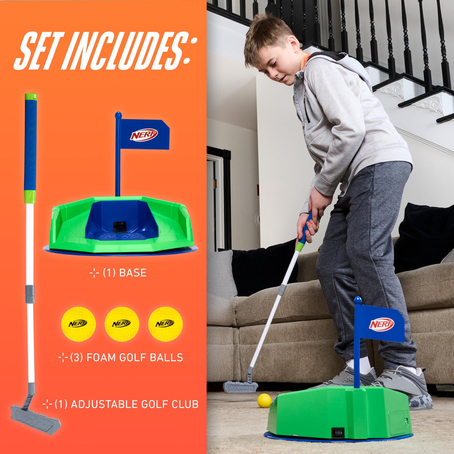 NERF Pivot Putt Golf Game