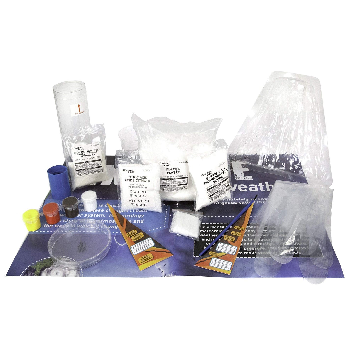 Discovery Extreme Weather STEM Science Kit, At-Home STEM Kits For Kids Age 12 And Up, Weather Experiment Kits for Young Scientists, DIY Volcano