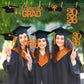 Orange Black Graduation Centerpieces for Tables 2026 Graduation Decorations Class of 2026 Graduation Table Decorations Graduation Party Centerpieces