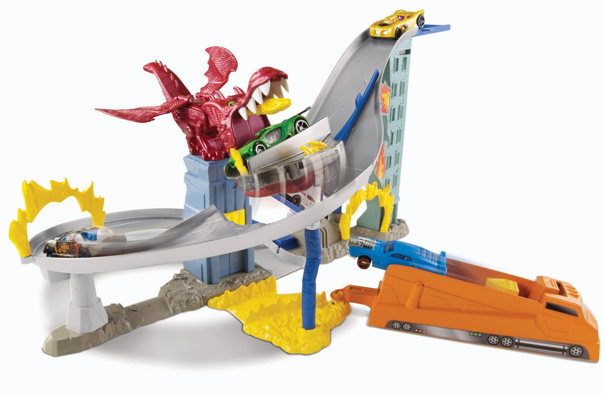 Mattel Hot Wheels Dragon Destroyer Track Set