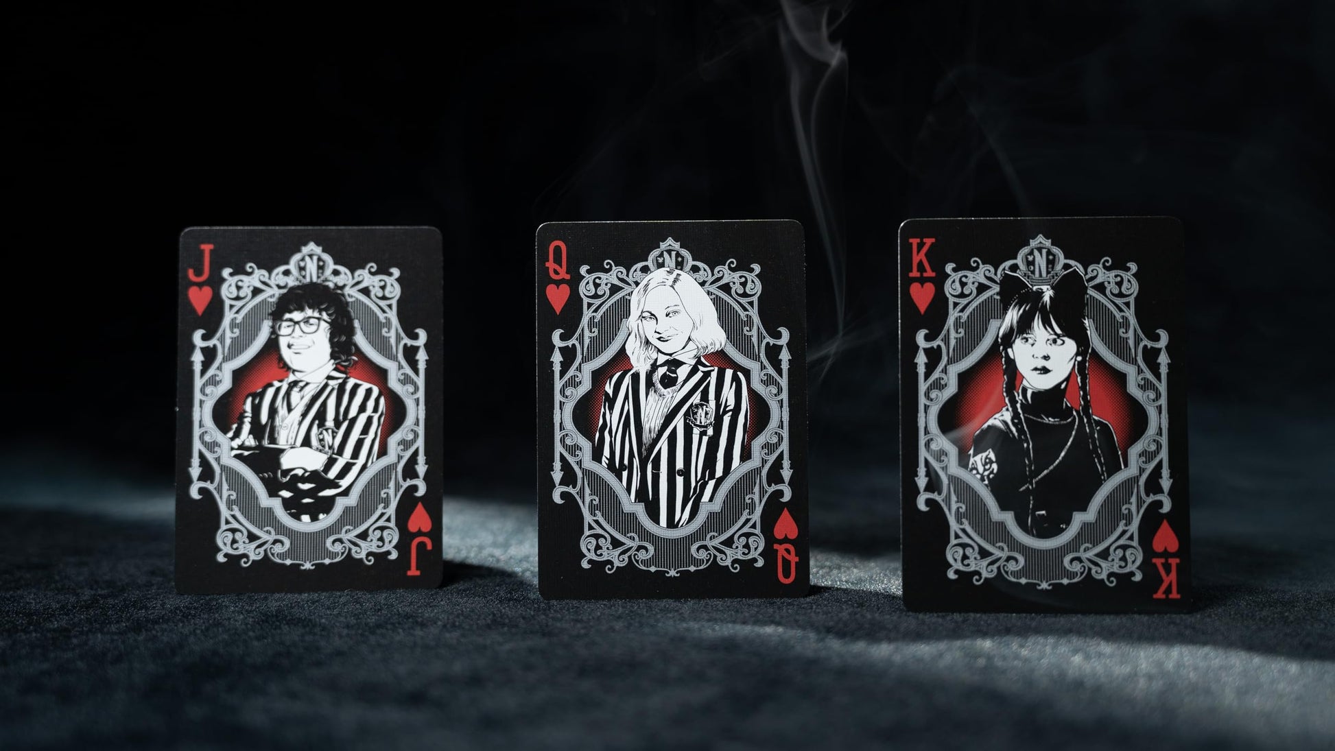 Bicycle Wednesday Addams Playing Cards, 1 Deck