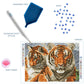 DIAMOND DOTZ Tigers Animal Diamond Painting Kits for Adults - Diamond Art Kits a Relaxing Creative Craft Kit with Dotz Gems 14.6"x20.3"