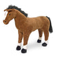 Melissa & Doug Giant Horse - Lifelike Stuffed Animal (Nearly 3 feet Tall)