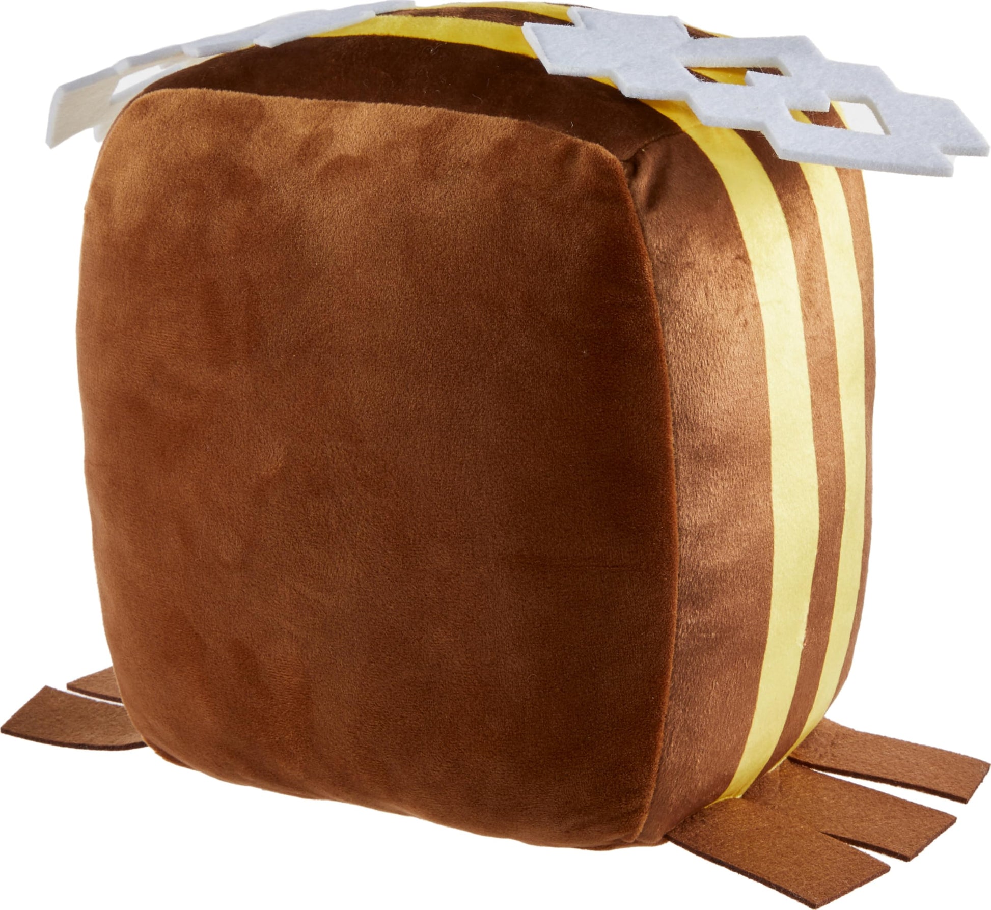 Mattel Minecraft Cuutopia Bee Plush, 10-inch Soft Rounded Pillow Doll, Video Game-Inspired Collectible Toy