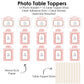 Big Dot of Happiness Pink Rose Gold Birthday - Happy Birthday Party Picture Centerpiece Sticks - Photo Table Toppers - 15 Pieces