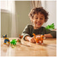 PAW Patrol Jungle Pups, Figurines Articulées Chase, Tracker & Tiger Avec Lance-Projectile, Jouets Pour Les garçons et, Black